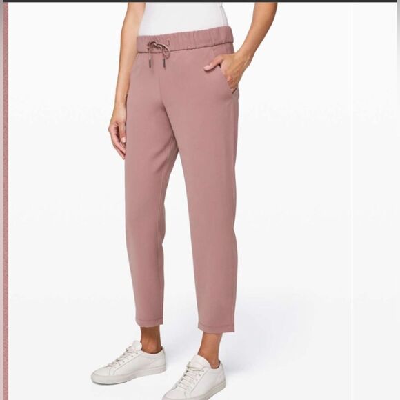 Lululemon Keep Moving Pant Full Length Red Dust Size 14 - Picture 2 of 13